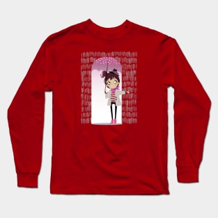 Rain Girl Long Sleeve T-Shirt